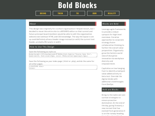 design/boldblocks screenshot