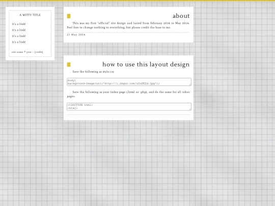 design/goldingray screenshot