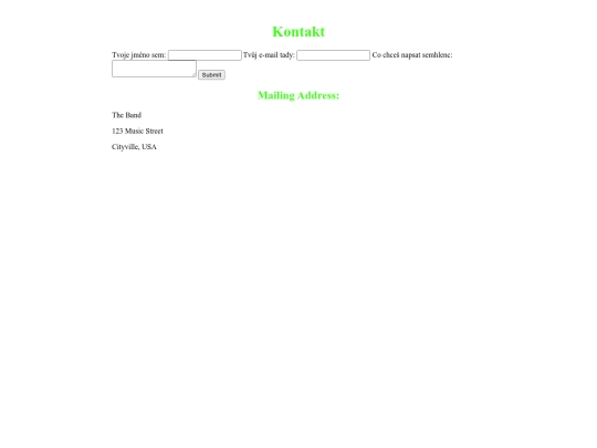 contact screenshot