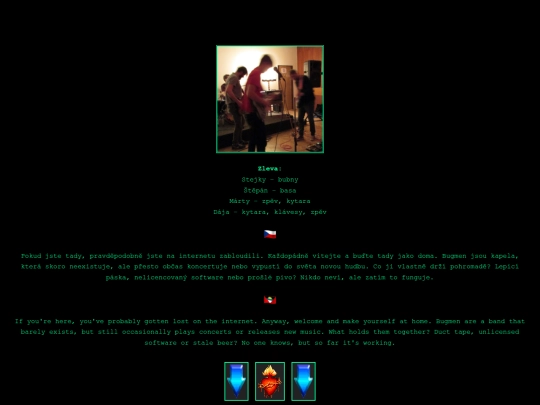 info screenshot
