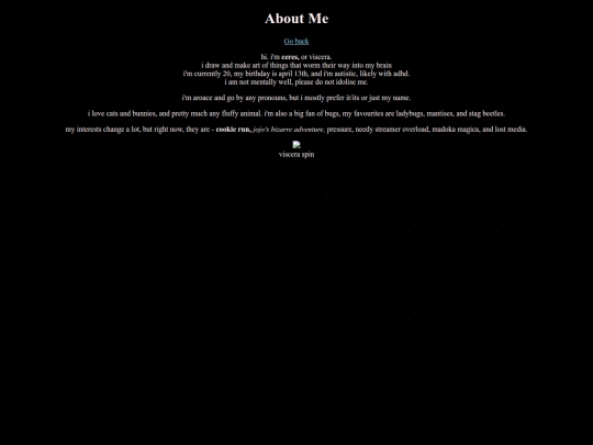 old/aboutold screenshot
