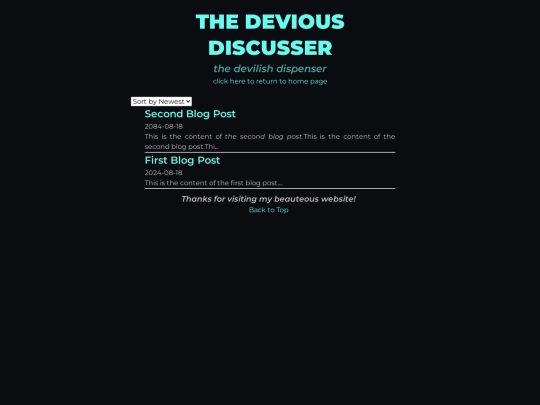blog screenshot