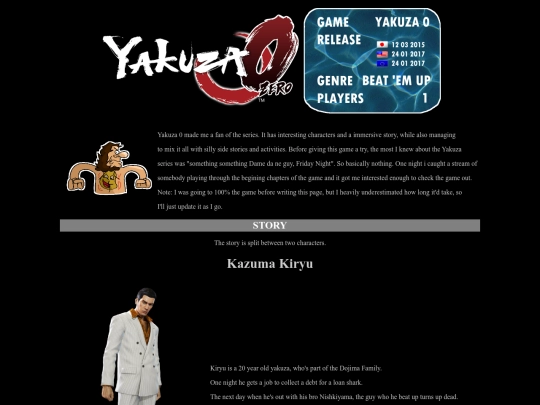 pages/yakuza0 screenshot