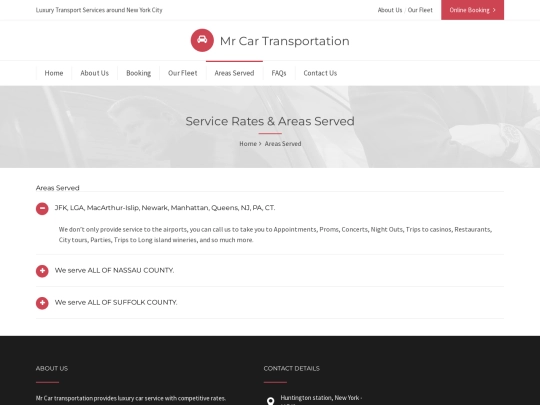 service-rates screenshot
