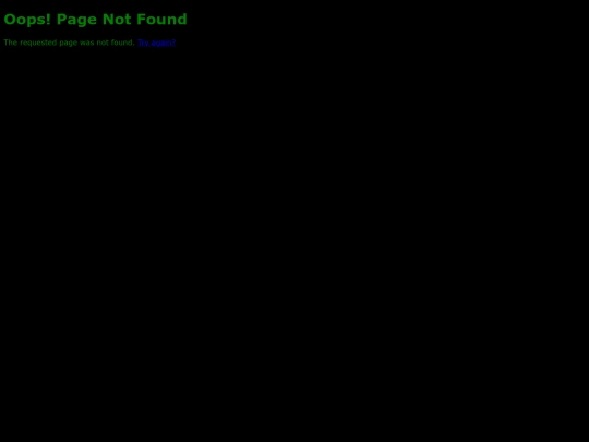 not_found screenshot