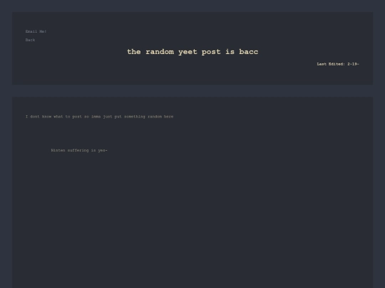 anewpostafterafewweeks screenshot