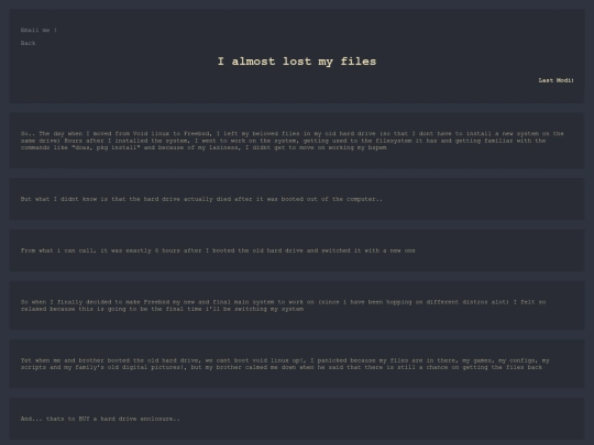 fileslost screenshot
