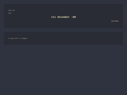 itsdecember screenshot