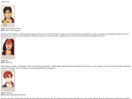 detective/aboutus screenshot