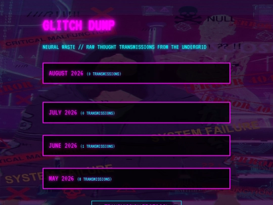 glitchdump screenshot