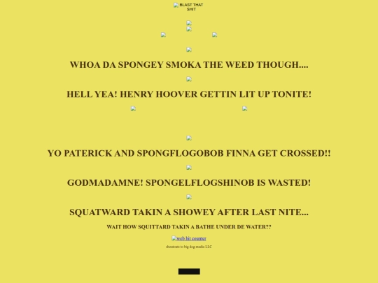 Spongeboble smoking tha weedster screenshot