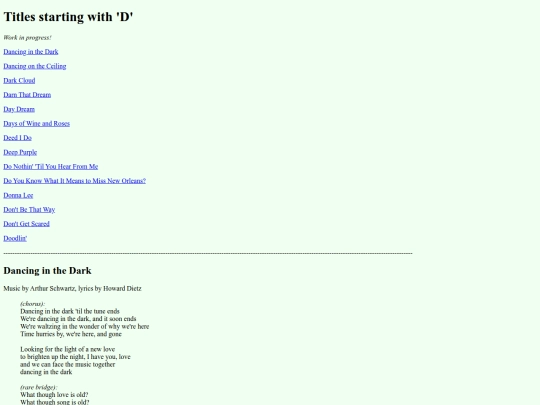 dsongs screenshot