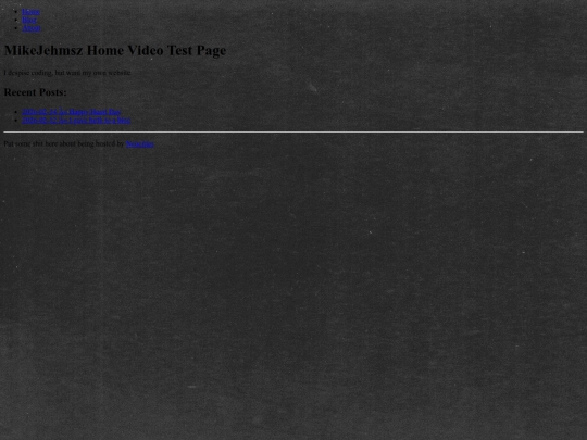 testpage screenshot