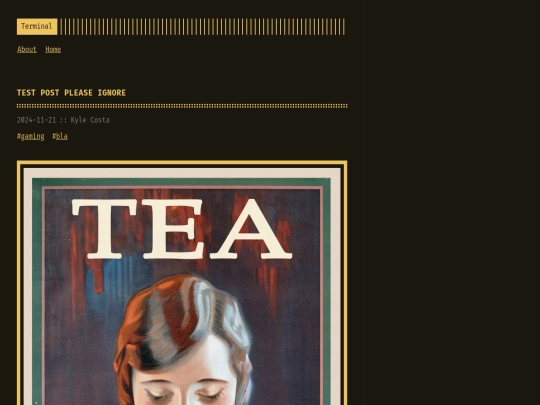 posts/page/1 screenshot