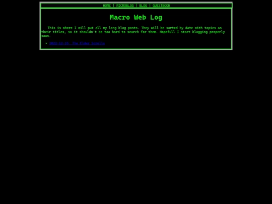blog screenshot