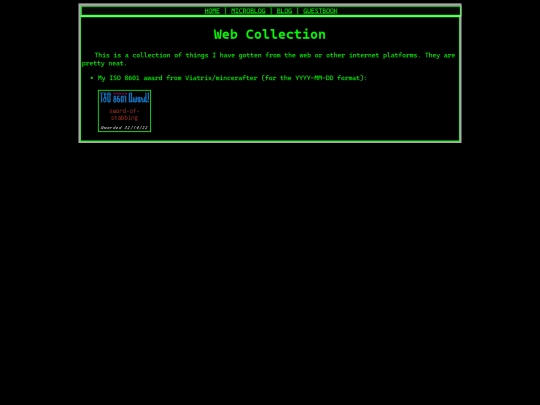 collection screenshot