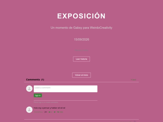 Exposicion screenshot