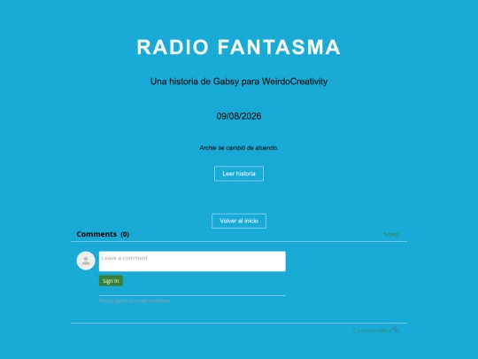 RadioFantasma screenshot