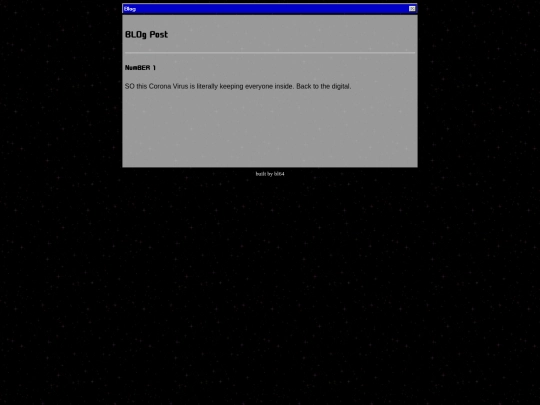 pages/blog screenshot