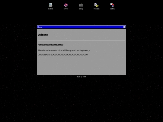 pages/main screenshot