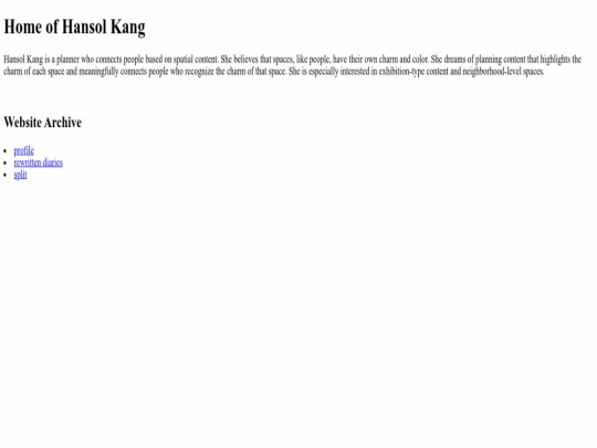 index screenshot
