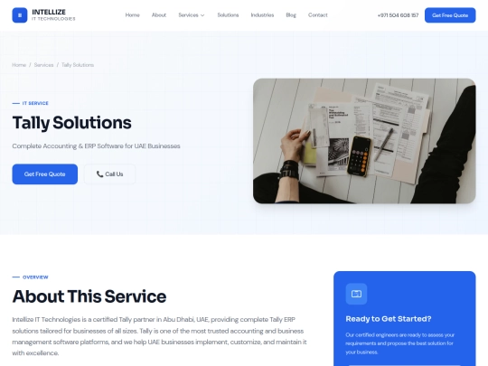 services/tally screenshot