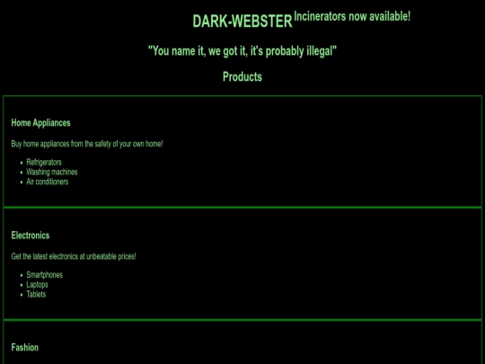 index screenshot