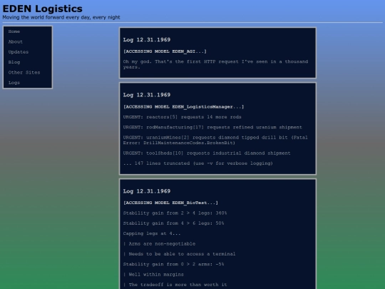 logs screenshot