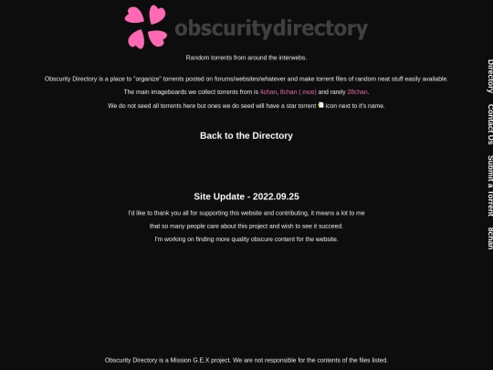 info screenshot