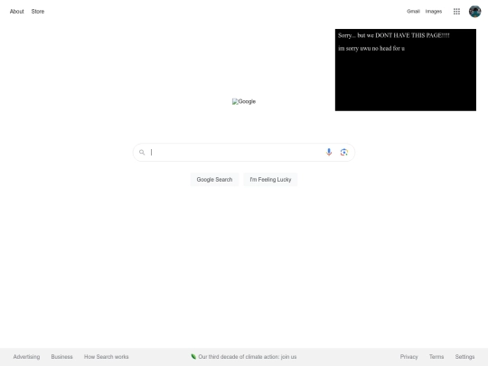 Google screenshot