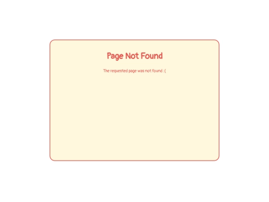 not_found screenshot