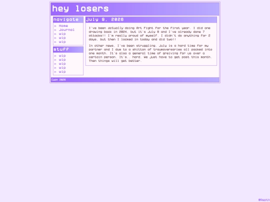 journal screenshot