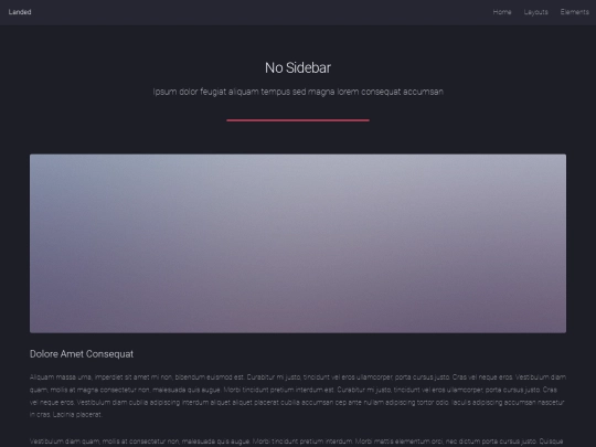 no-sidebar screenshot