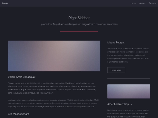 right-sidebar screenshot