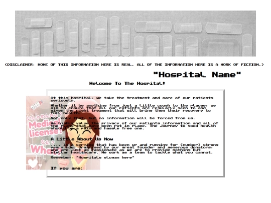 HospitalHomePage screenshot