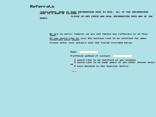 Referrals screenshot