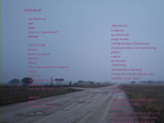 sitemap screenshot
