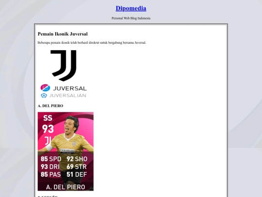 pes/pemain-ikonik-juversal screenshot