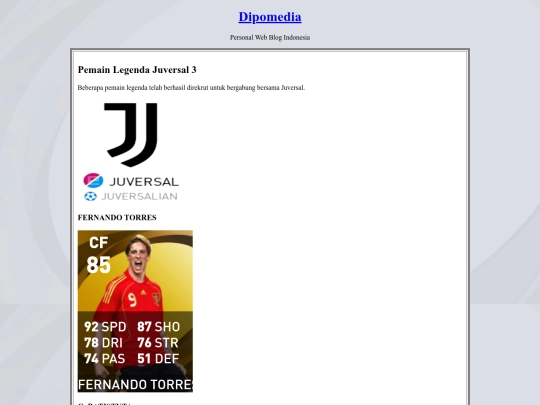pes/pemain-legenda-juversal-3 screenshot