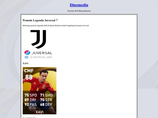 pes/pemain-legenda-juversal-7 screenshot