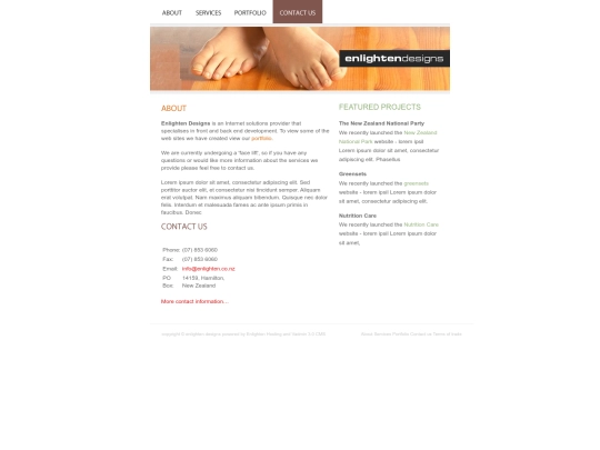 modulo 1 /uformativa3/contact screenshot