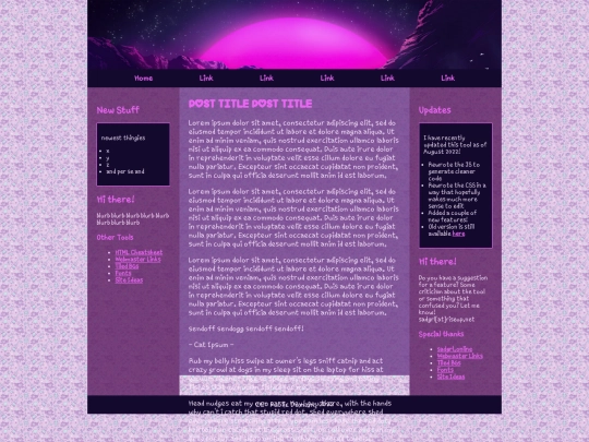 blogpost screenshot