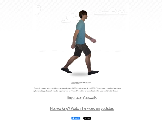 walking screenshot