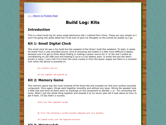 buildlogs/kits1 screenshot