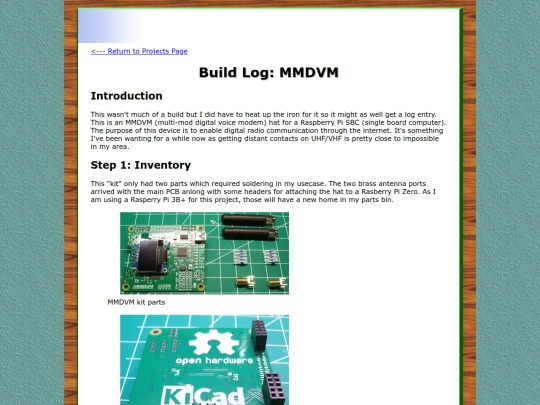 buildlogs/mmdvm screenshot