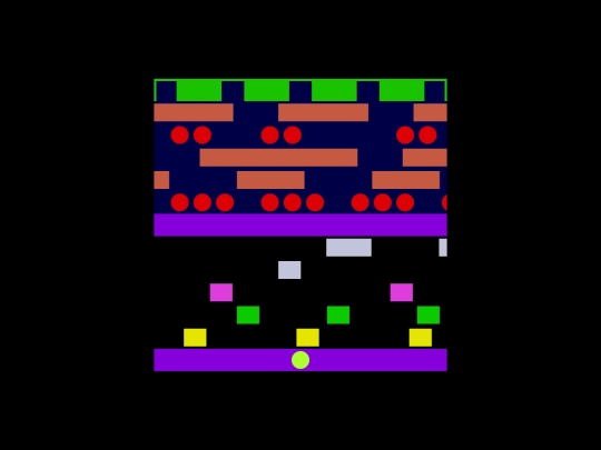 games/frogger screenshot
