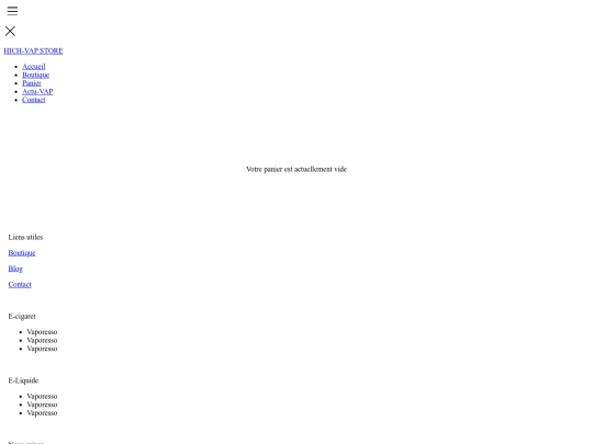 panier screenshot