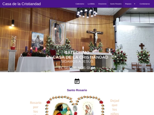 catecismo/rosario screenshot