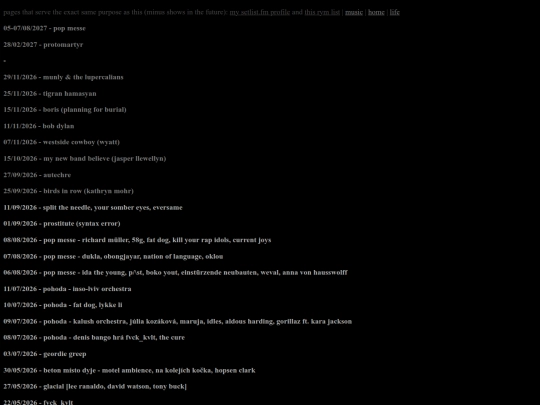 gigs screenshot