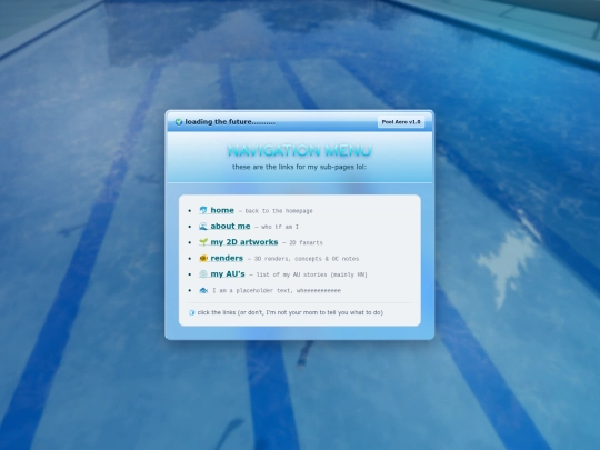 side pages/navigation screenshot